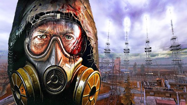 Постер сталкер тень Чернобыля монолит