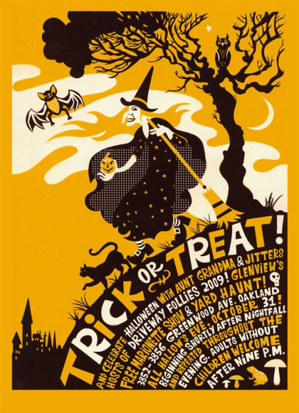 Постеры на Хэллоуин