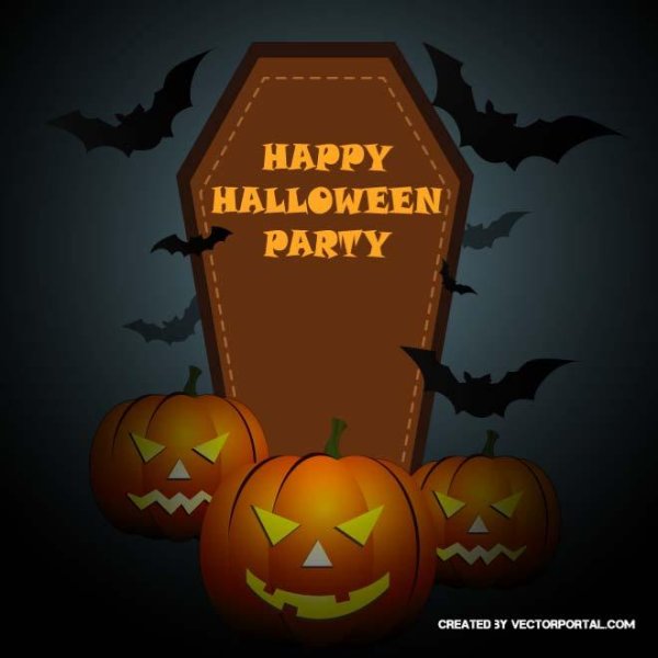 Плакат на Хэллоуин