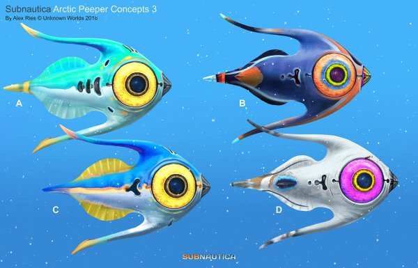 Арктический Пискун Subnautica