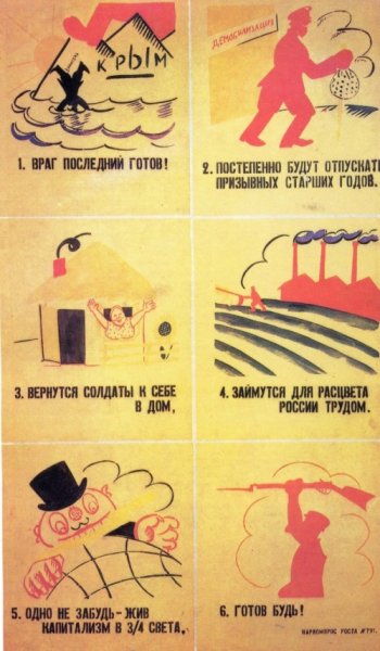 Владимир Маяковский окна сатиры роста