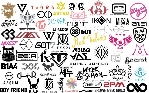 Знаки к поп групп