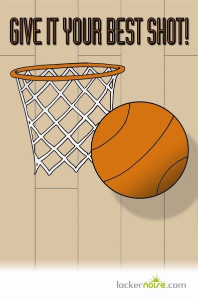 Плакат баскетбол