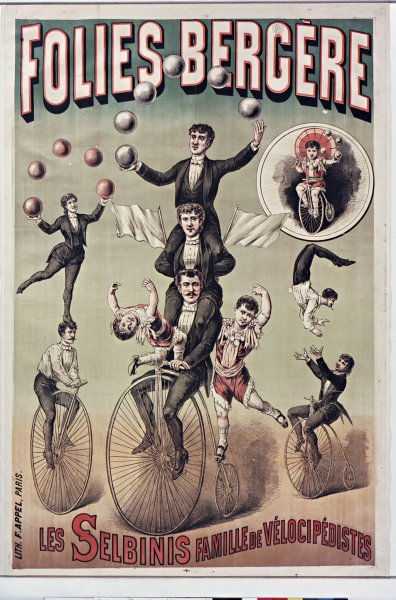 Старинные цирковые плакаты