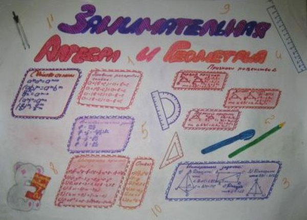 Стенгазета по геометрии