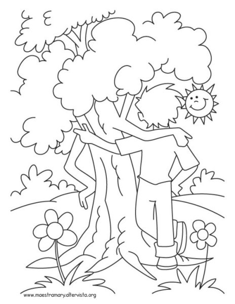 Экологические раскраски для детей