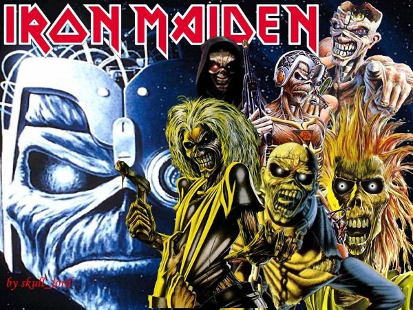 Постеры группы Iron Maiden