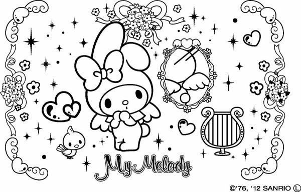 Куроми раскраска