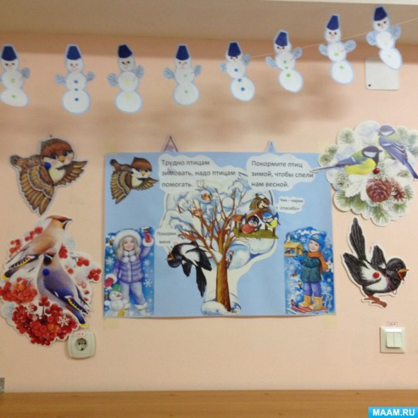Проект про птиц в детском саду