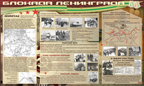 Боевой листок снятие блокады Ленинграда