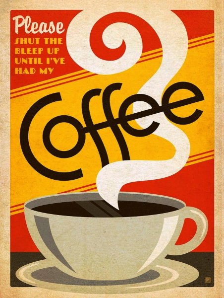 Постеры для кофейни