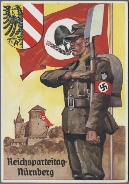 Агитационные плакаты Германии второй мировой