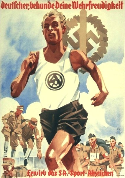 Немецкие агитационные плакаты второй мировой войны