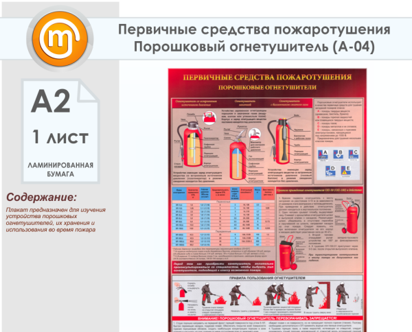 Первичные средства пожаротушения огнетушители схема