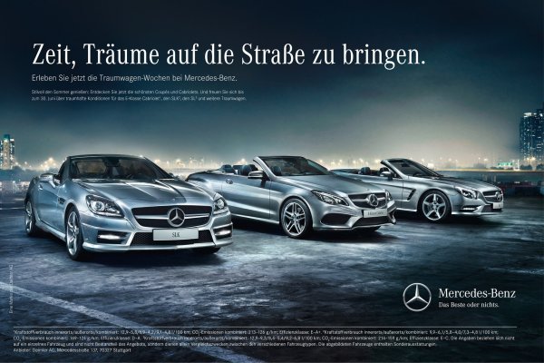 Mercedes Benz poster