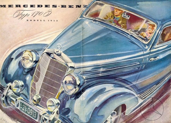 Рекламные плакаты Мерседес