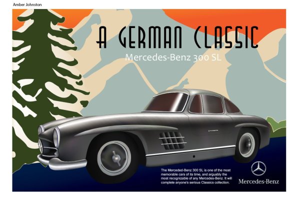 Плакаты Мерседес Бенц