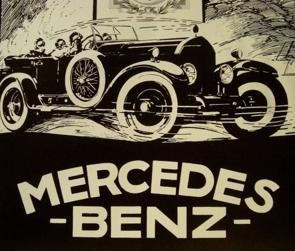 Постер Мерседес