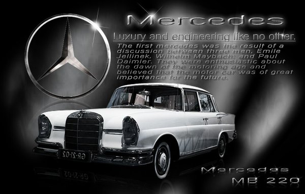 Mercedes Постер