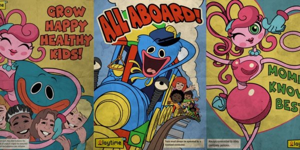 Плакаты Поппи плей тайм