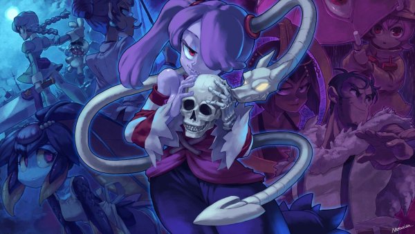 Skullgirls персонажи арты