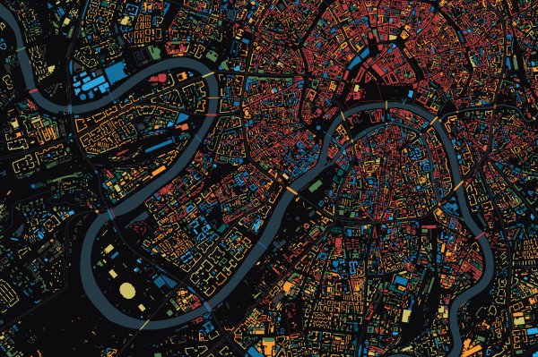 Необычные карты городов