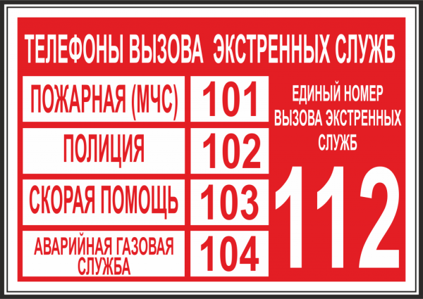 Вызов экстренных служб