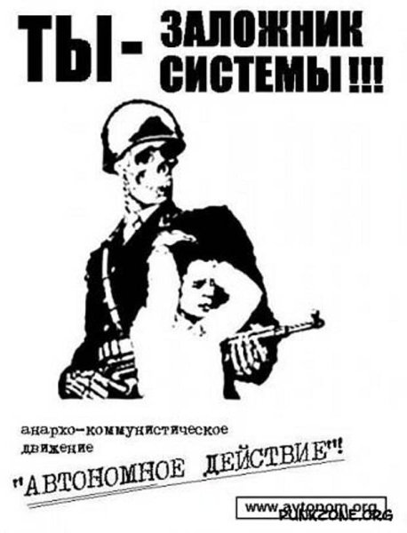 Агитационные плакаты анархистов