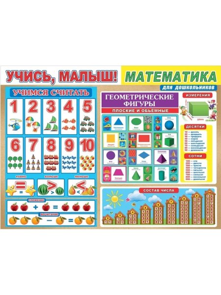 Плакаты для детского сада
