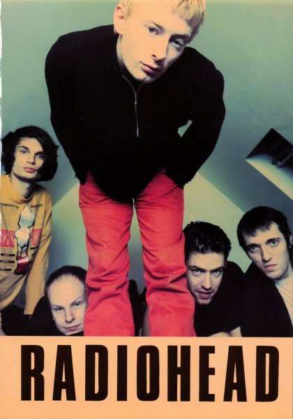Radiohead Band плакаты