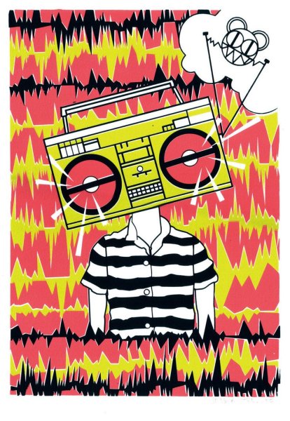 Постеры в стиле гранж