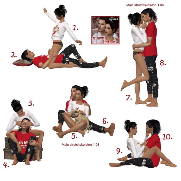 Постер с заданиями для пары