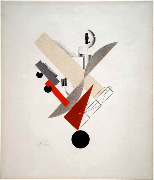 Iakov Chernikhov, Suprematist Composition 1922