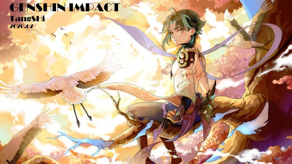 Сяо Геншин арт