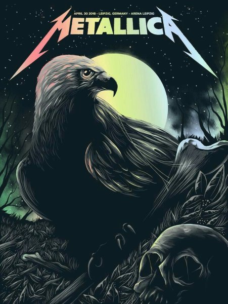 Постеры группы металлика