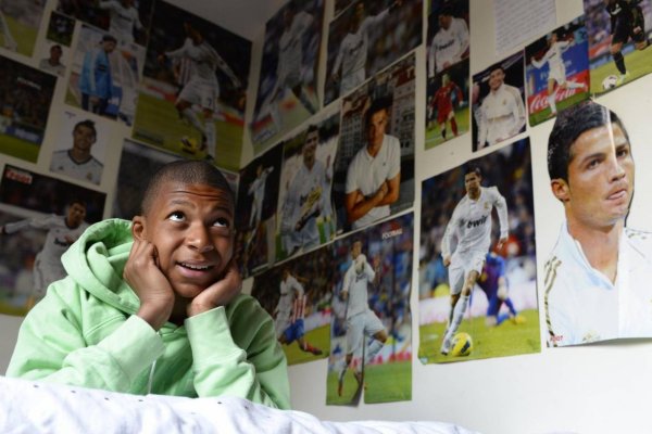 Килиан Мбаппе в детстве