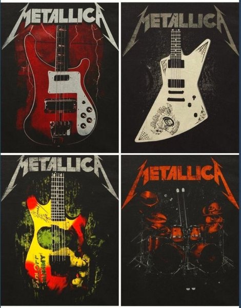 Плакаты металлики