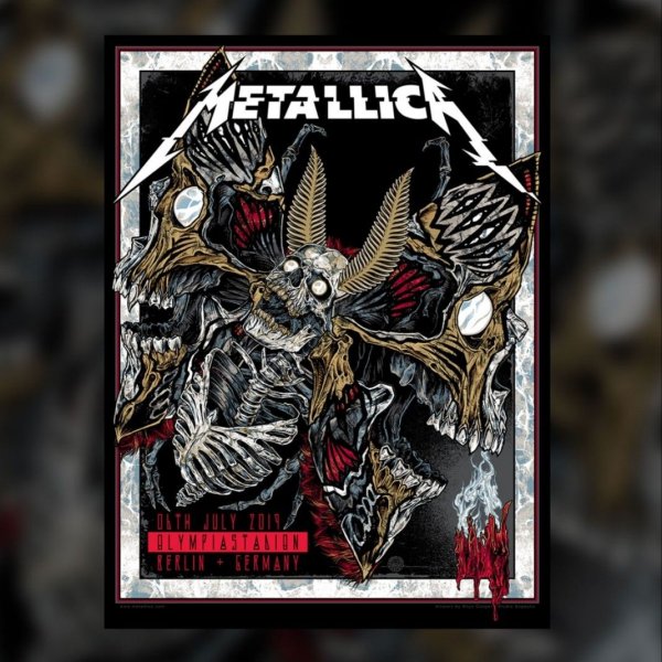 Металлика плакат