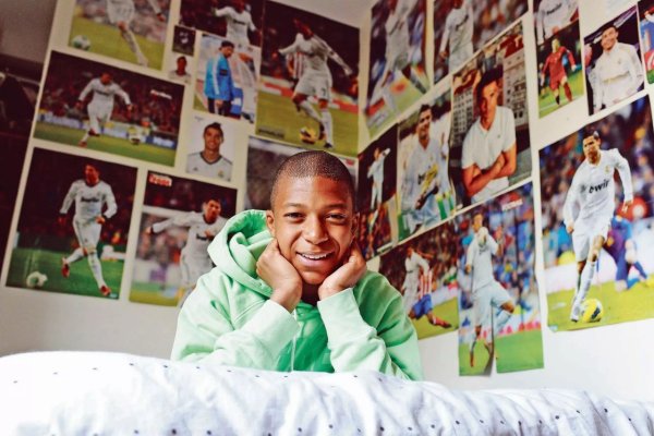 Мбаппе и Роналду в детстве