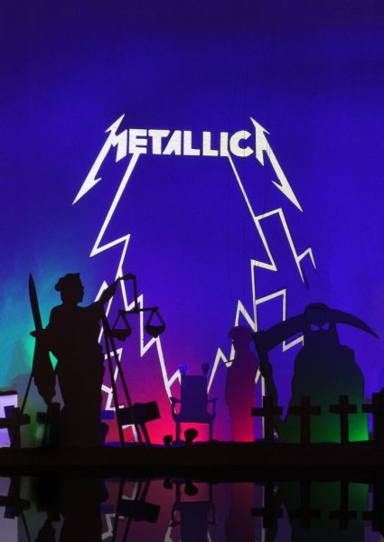 Группа Metallica Постер