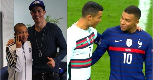 Мбаппе и Криштиану Роналду