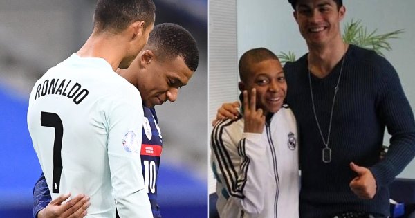 Мбаппе и Криштиану Роналду