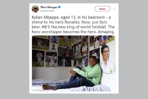 Мбаппе и Роналду