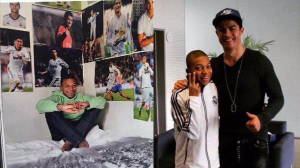 Килиан Мбаппе и Роналду