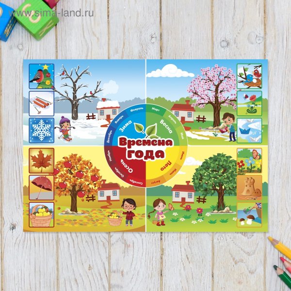 Музыкальный плакат домашние животные