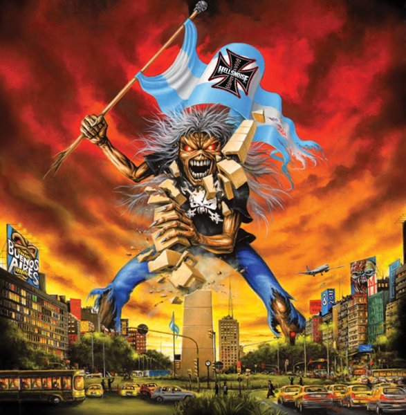 Iron Maiden Эдди обложки