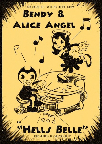 БЕНДИ плакаты Элис Энджел