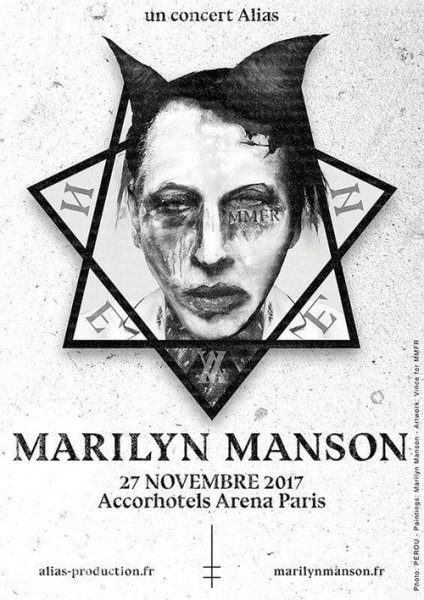 Группа Marilyn Manson Постер