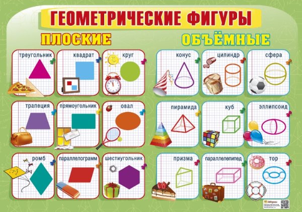 Плакаты цвета детский сад