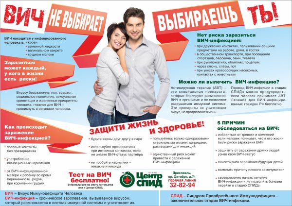 Постер по профилактике инфекционных заболеваний